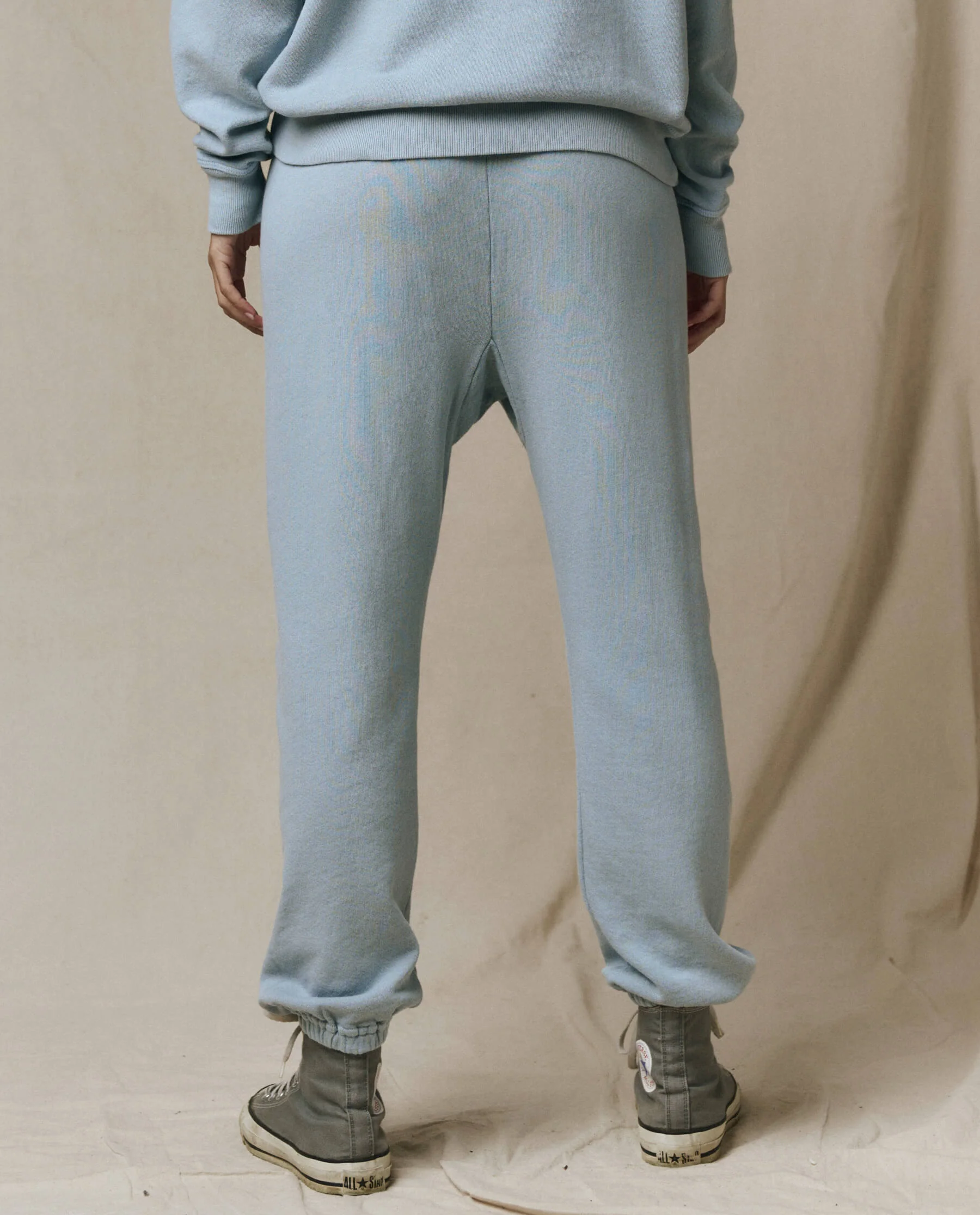 The Stadium Sweatpant. Solid -- Whisper Blue - Image 4