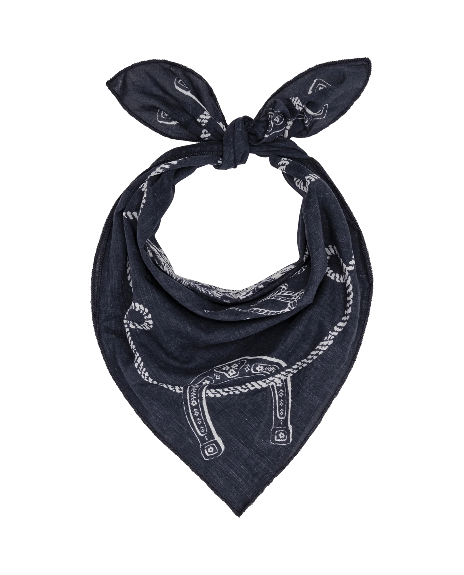 The Stetson Western Bandana. -- Navy - Image 5