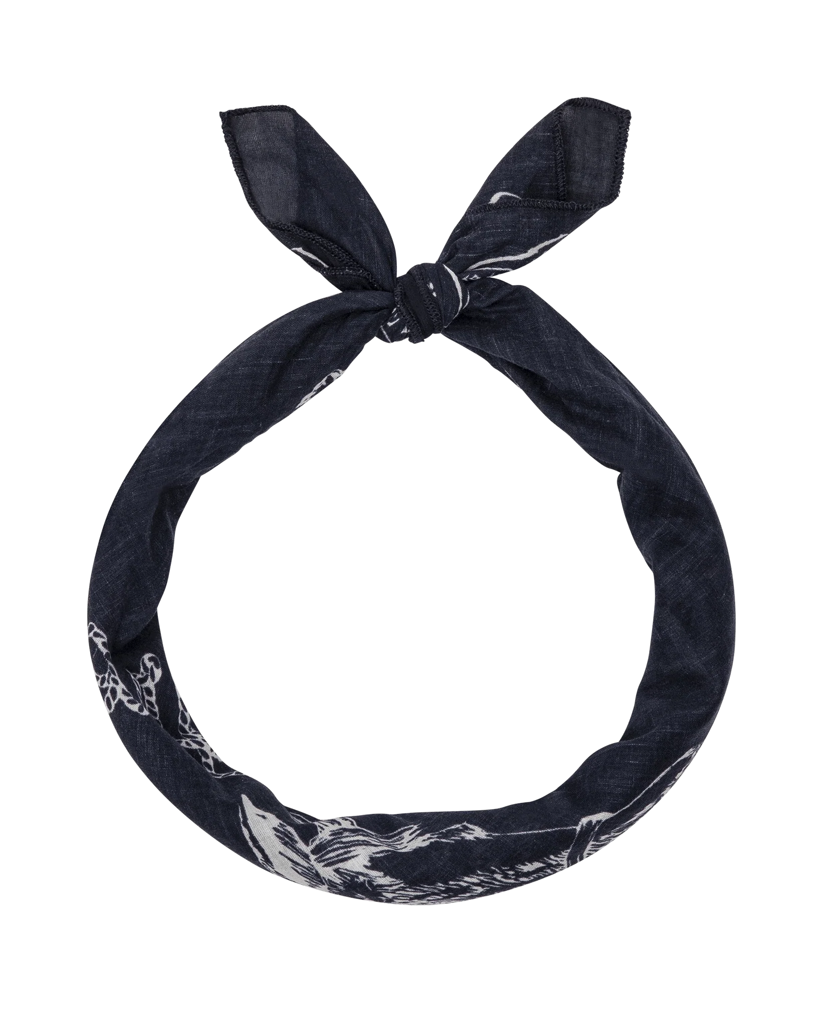 The Stetson Western Bandana. -- Navy - Image 6