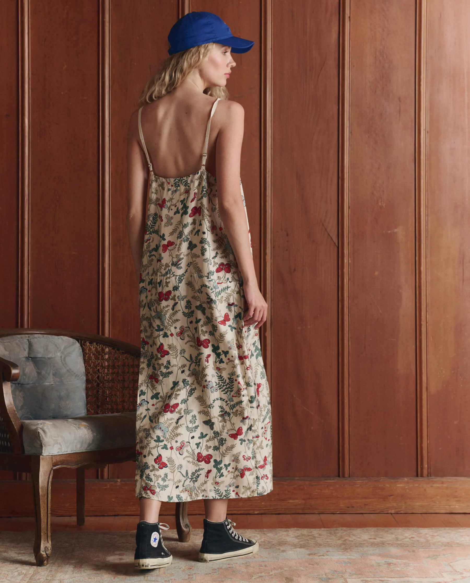 The Sundrift Slip Dress. -- Floating Butterfly - Image 4