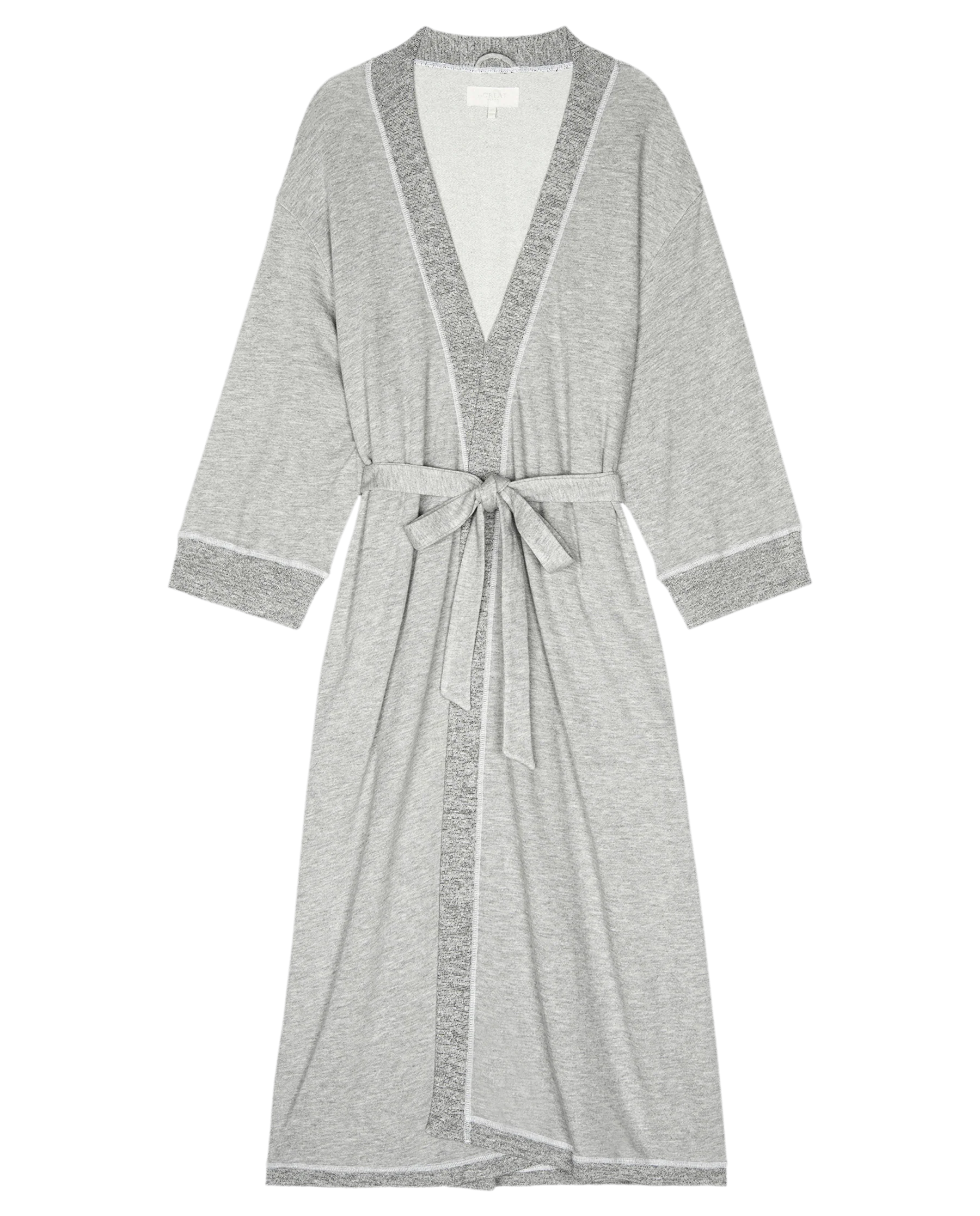 The Sweatshirt Robe. -- Light Heather Grey - Image 6