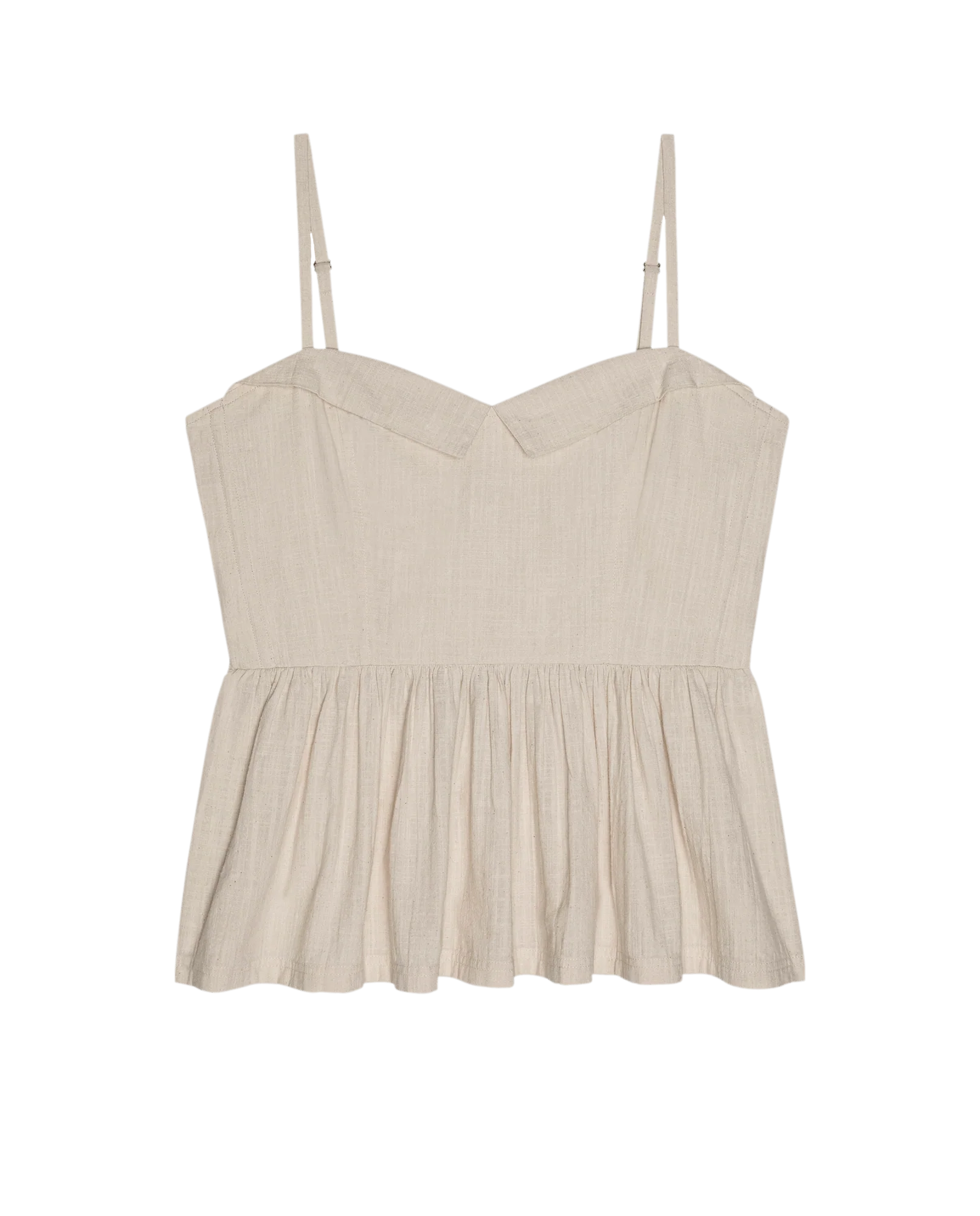 The Textured Verse Top. -- Natural - Image 5