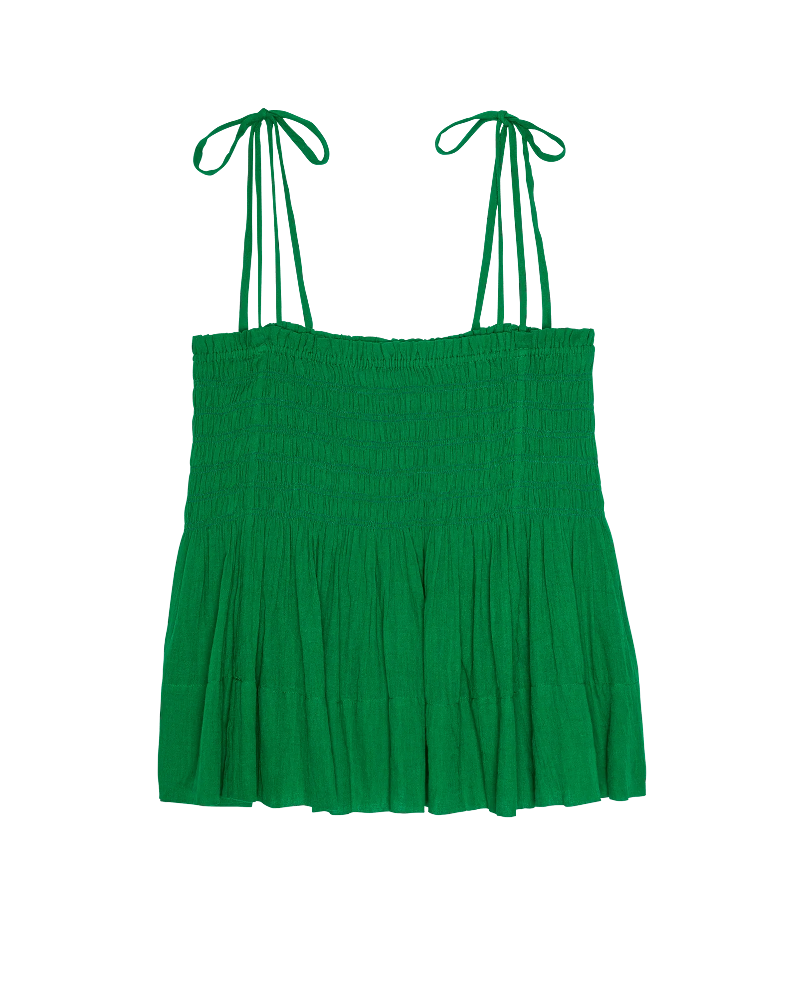 The Tide Smocked Top. -- Bright Sprig - Image 5