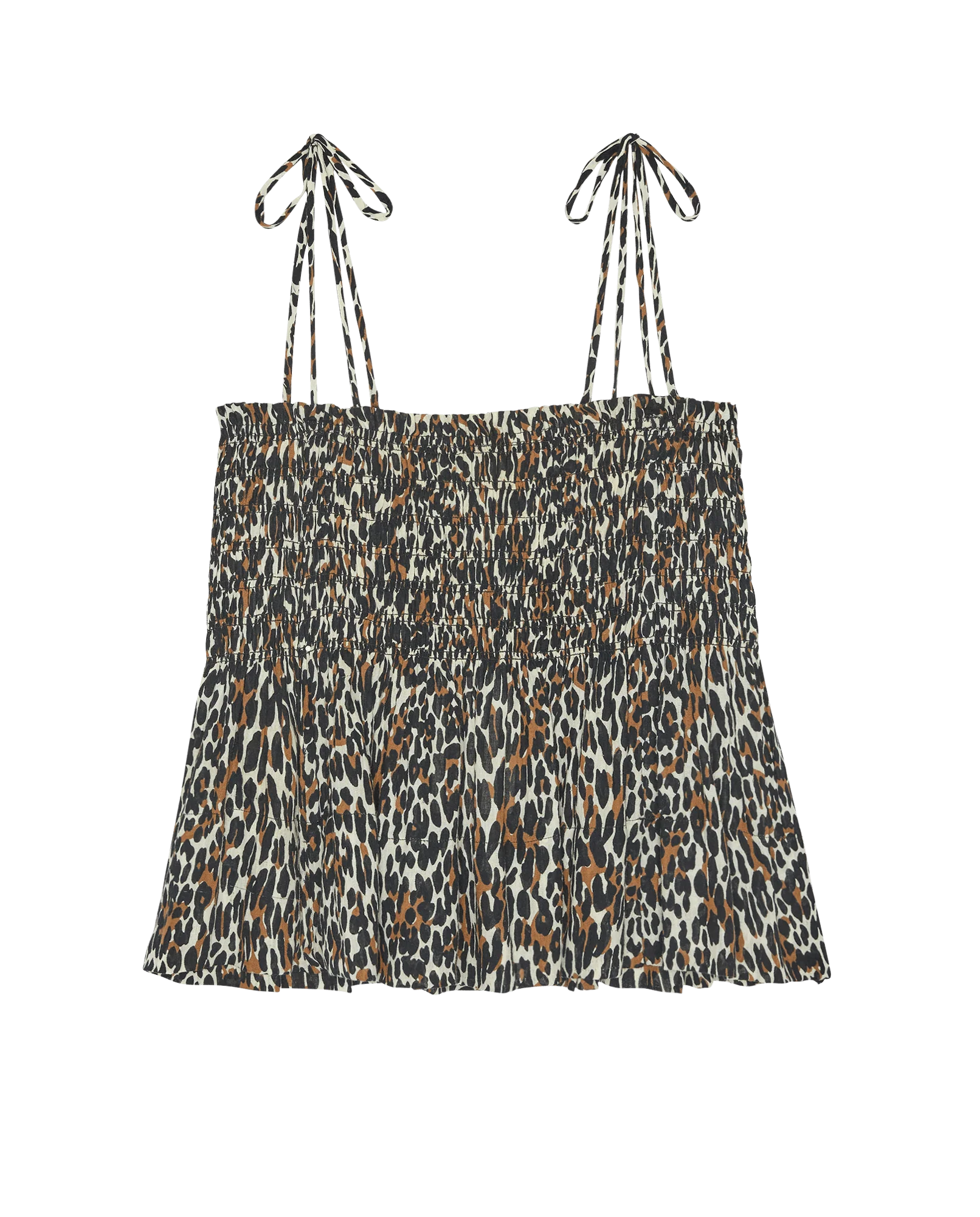 The Tide Smocked Top. -- Leopard - Image 6