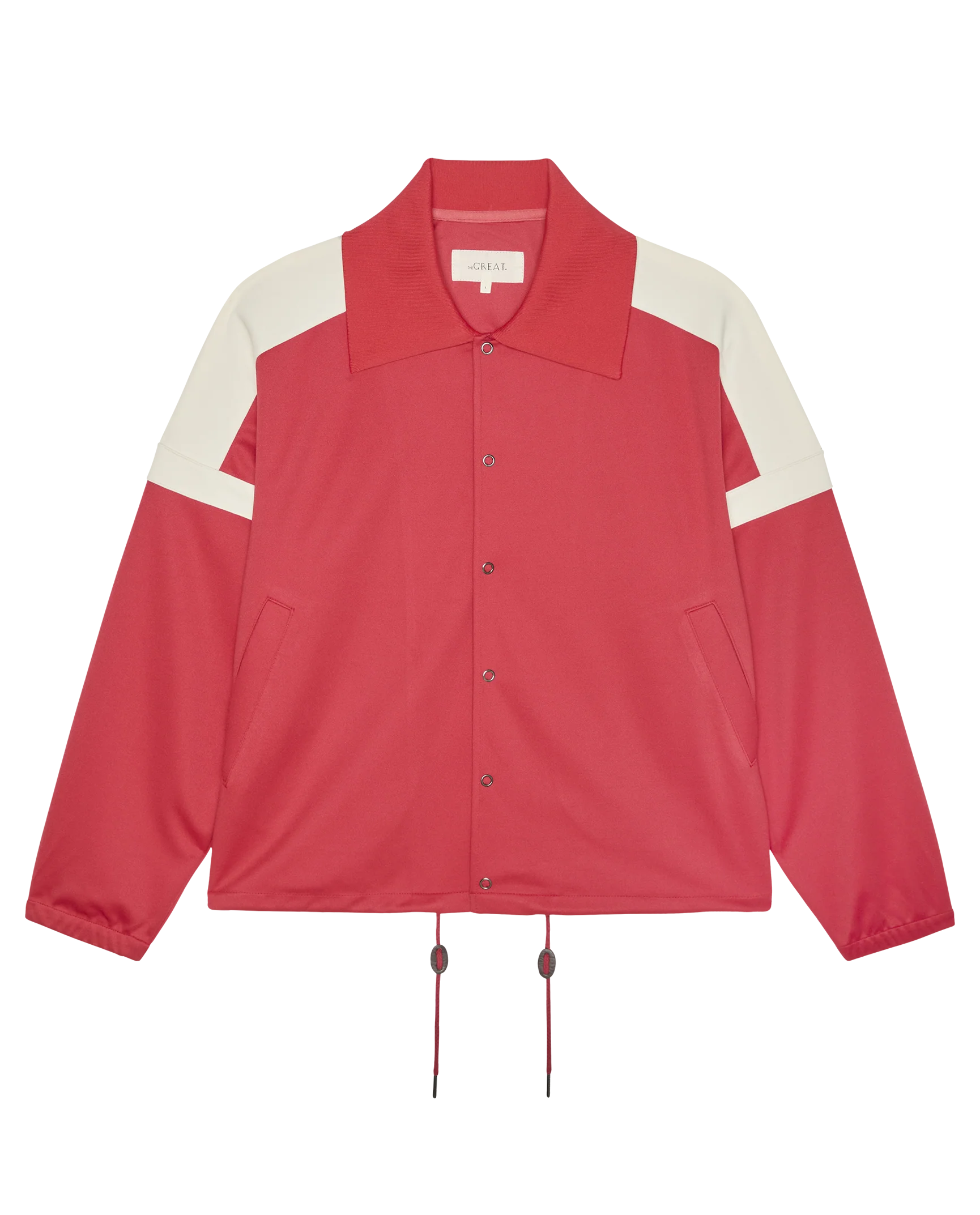 The Trainer Jacket. -- Poppy Red - Image 5