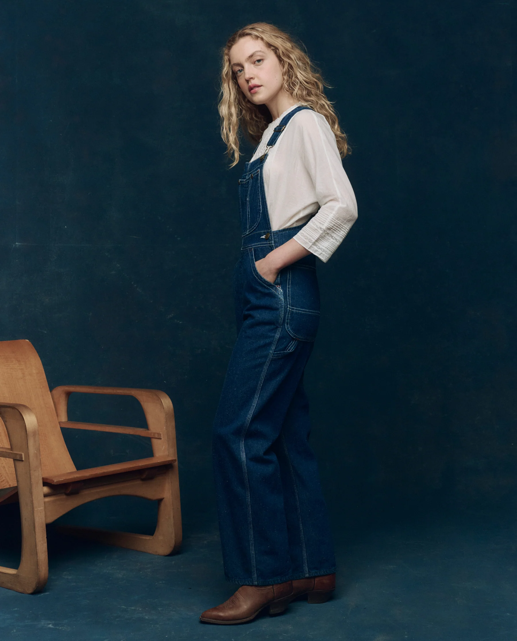 The Union Slim Overall. -- Industry Wash - Image 4