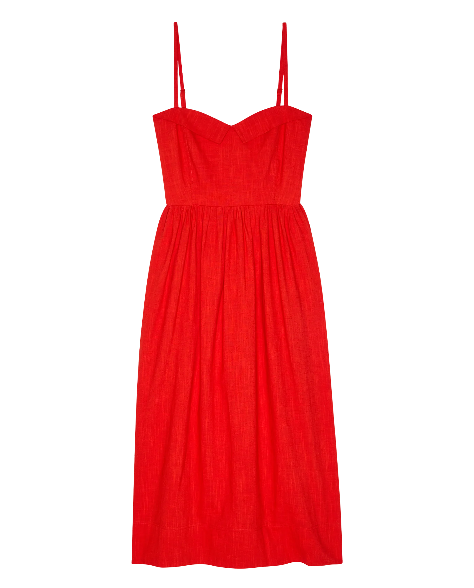 The Verse Dress. -- Hot Red - Image 5
