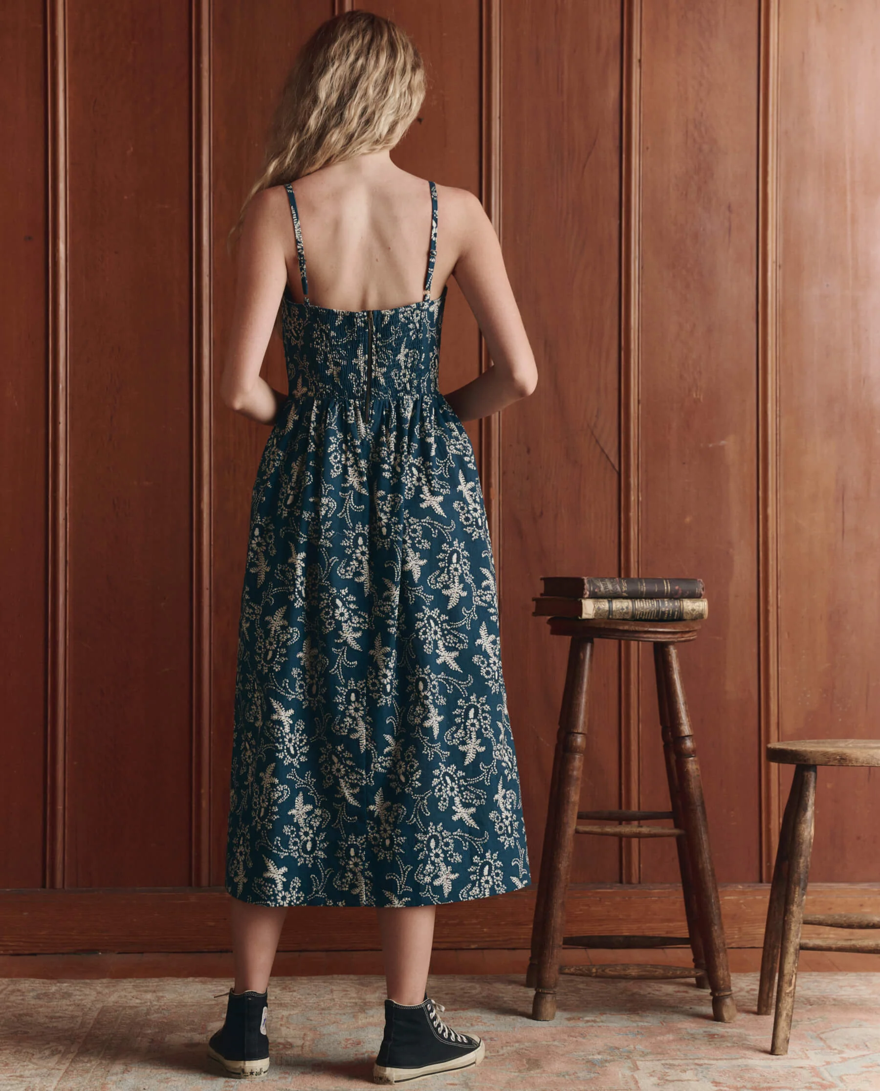 The Verse Dress. -- Indigo Bandana - Image 3