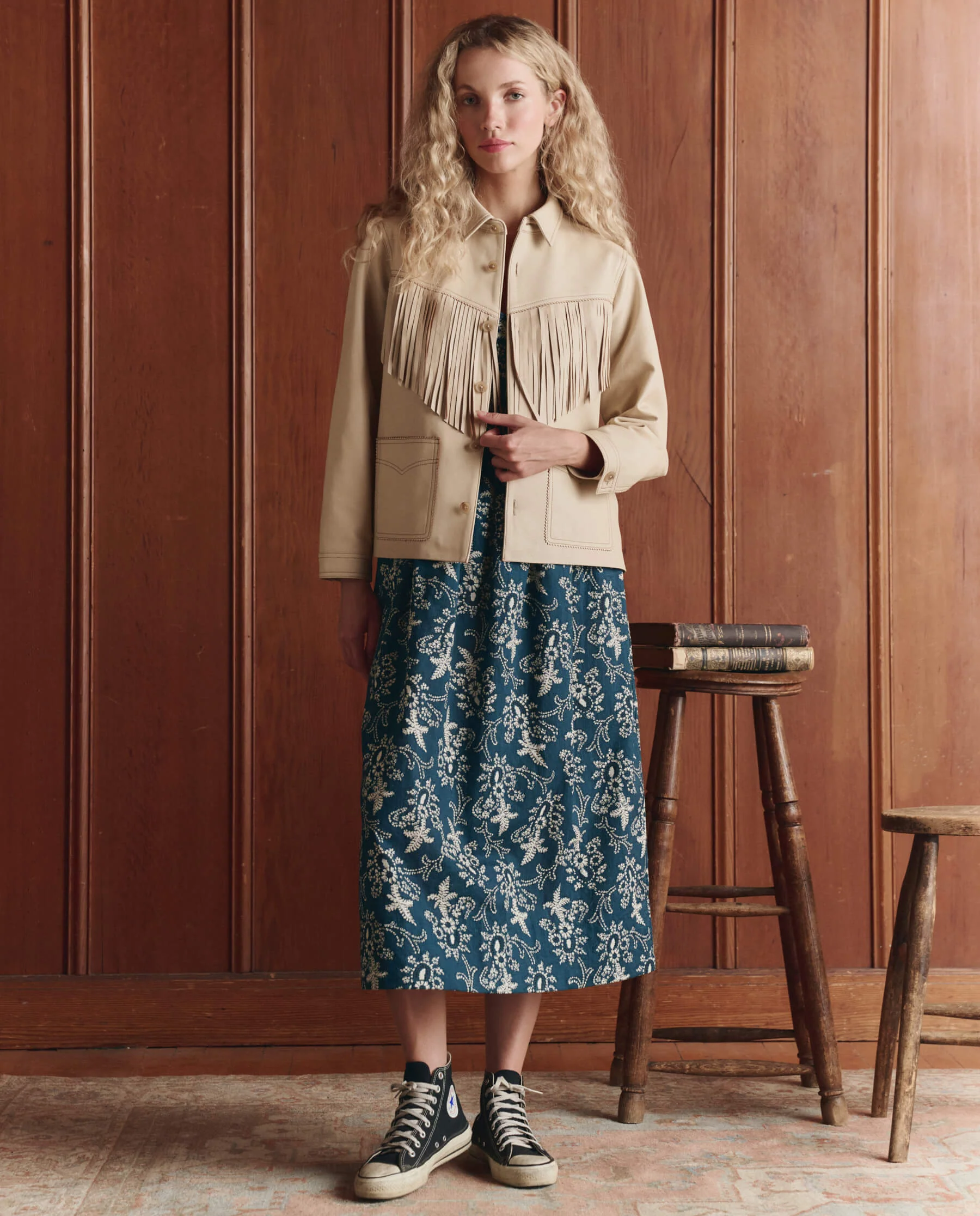 The Verse Dress. -- Indigo Bandana - Image 4
