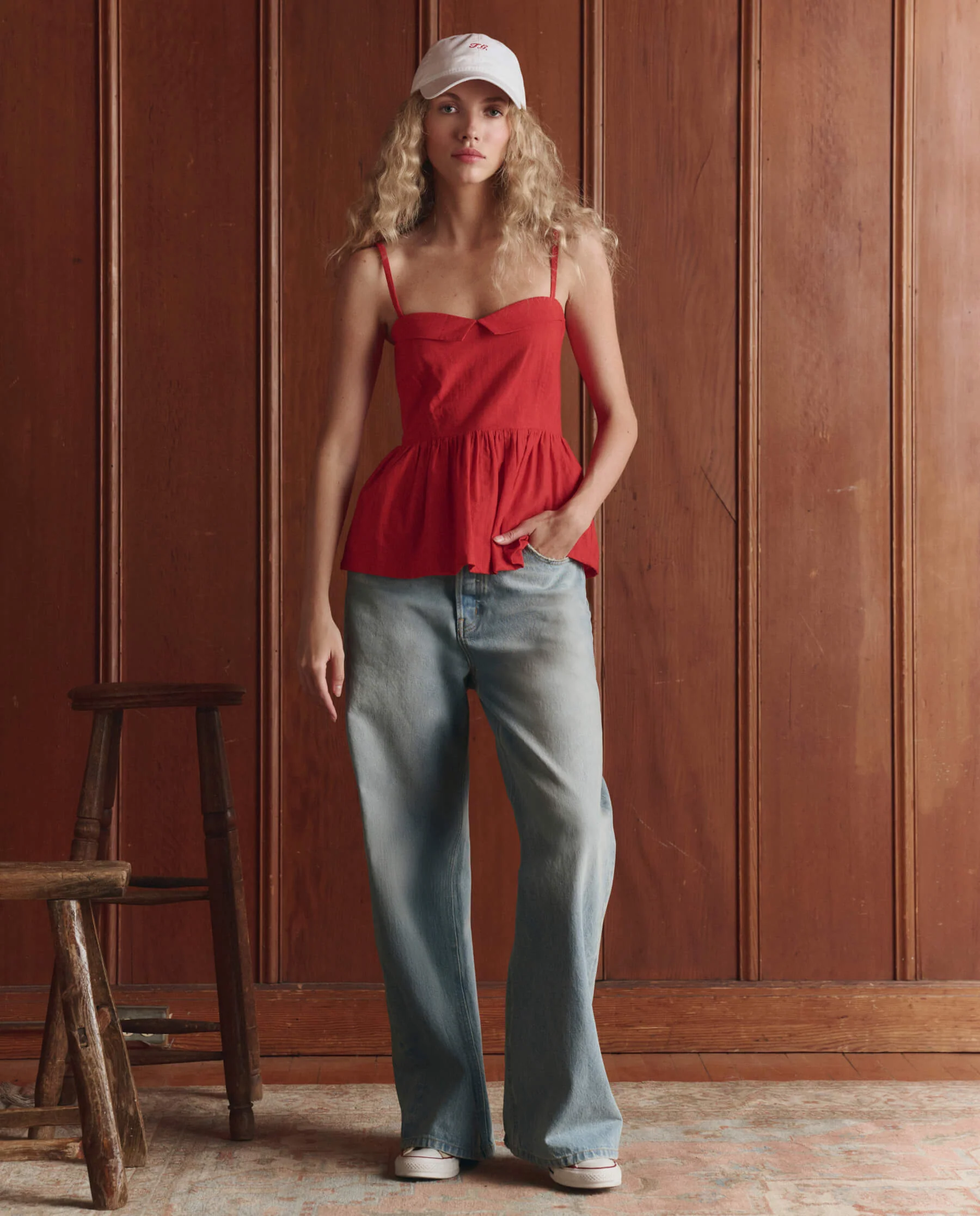 The Verse Top. -- Hot Red - Image 4