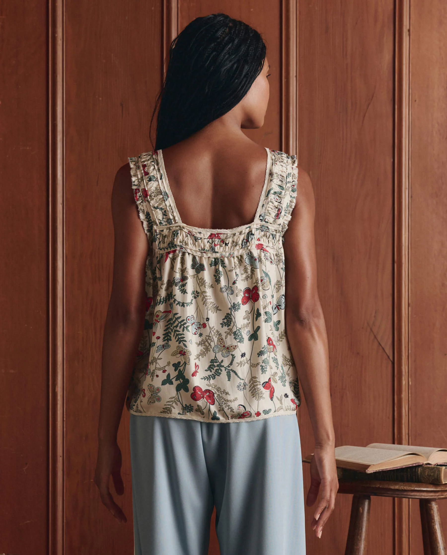 The Victorian Pleat Tank. -- Floating Butterfly - Image 4