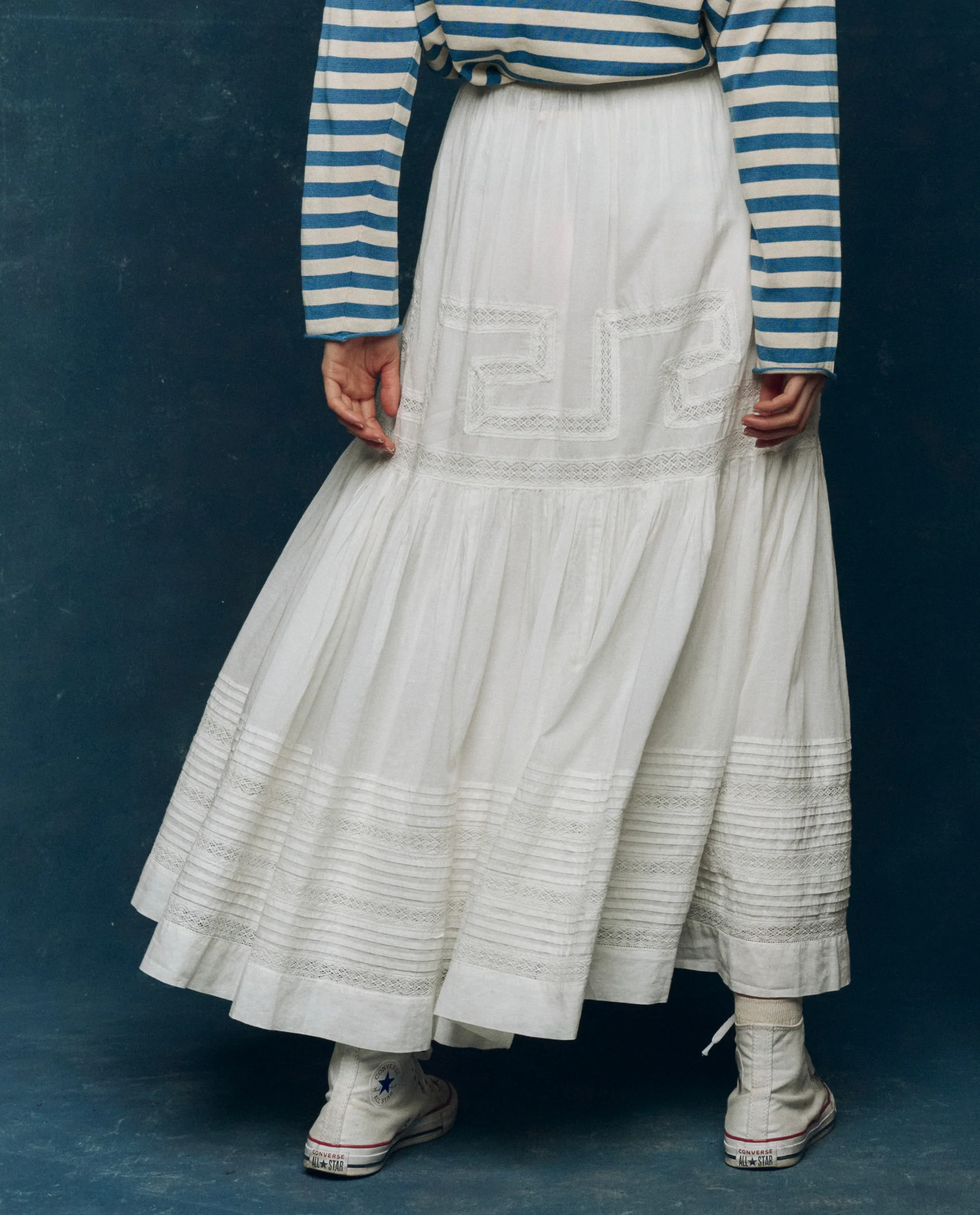 The Victorian Skirt. -- White - Image 2