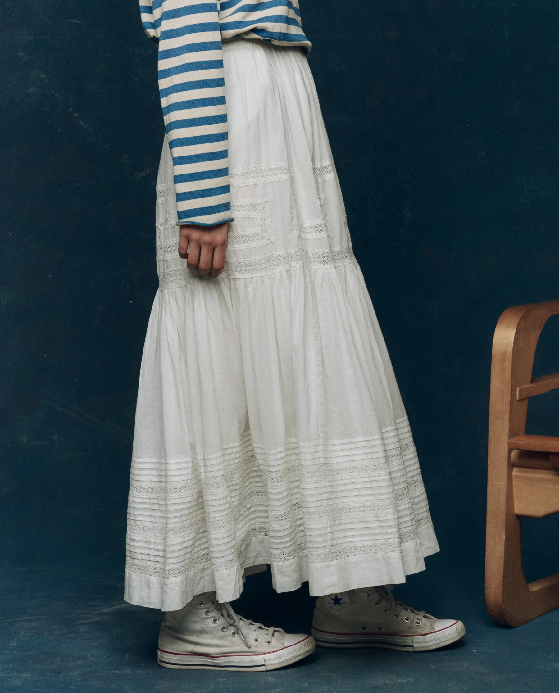 The Victorian Skirt. -- White - Image 3