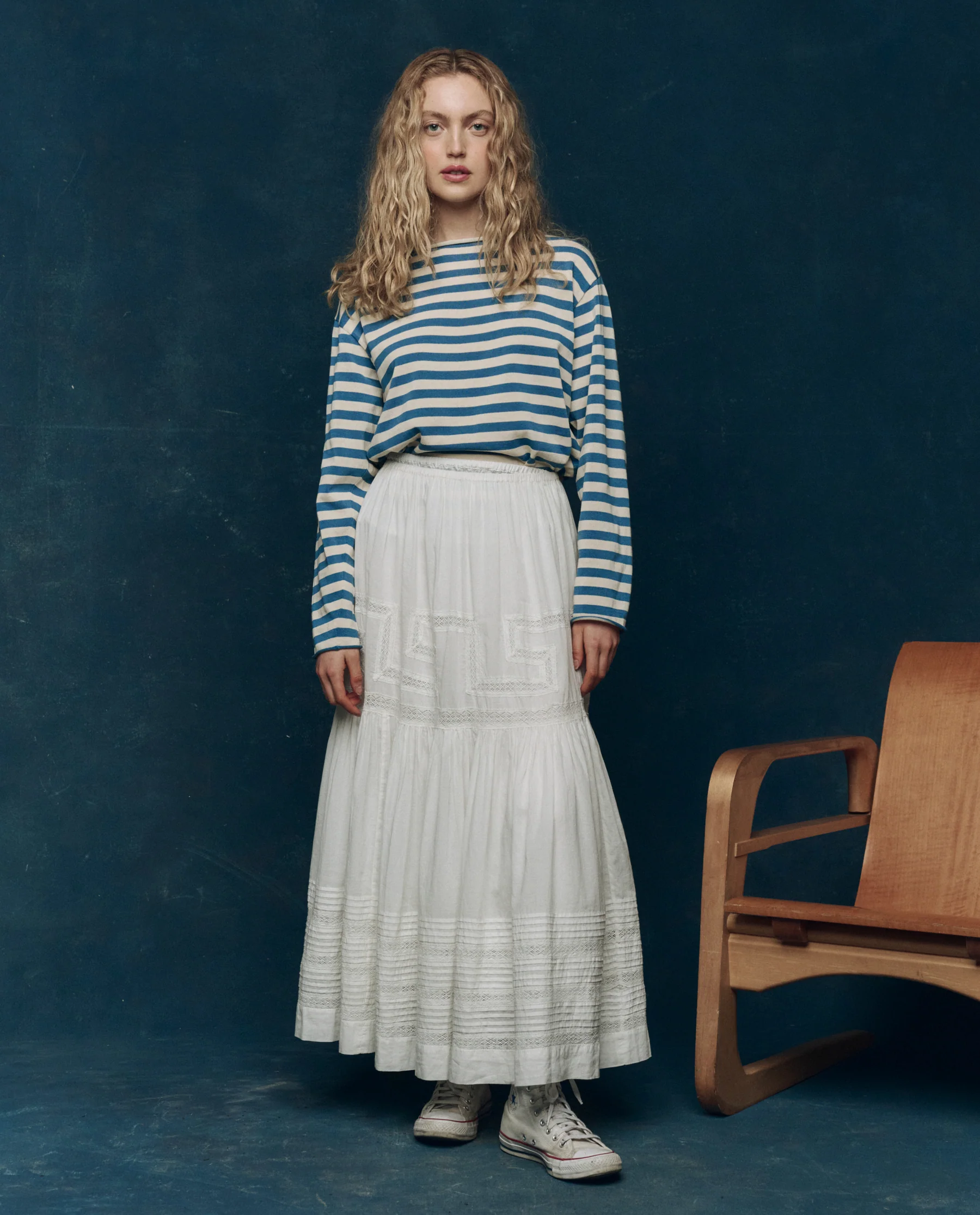 The Victorian Skirt. -- White - Image 4