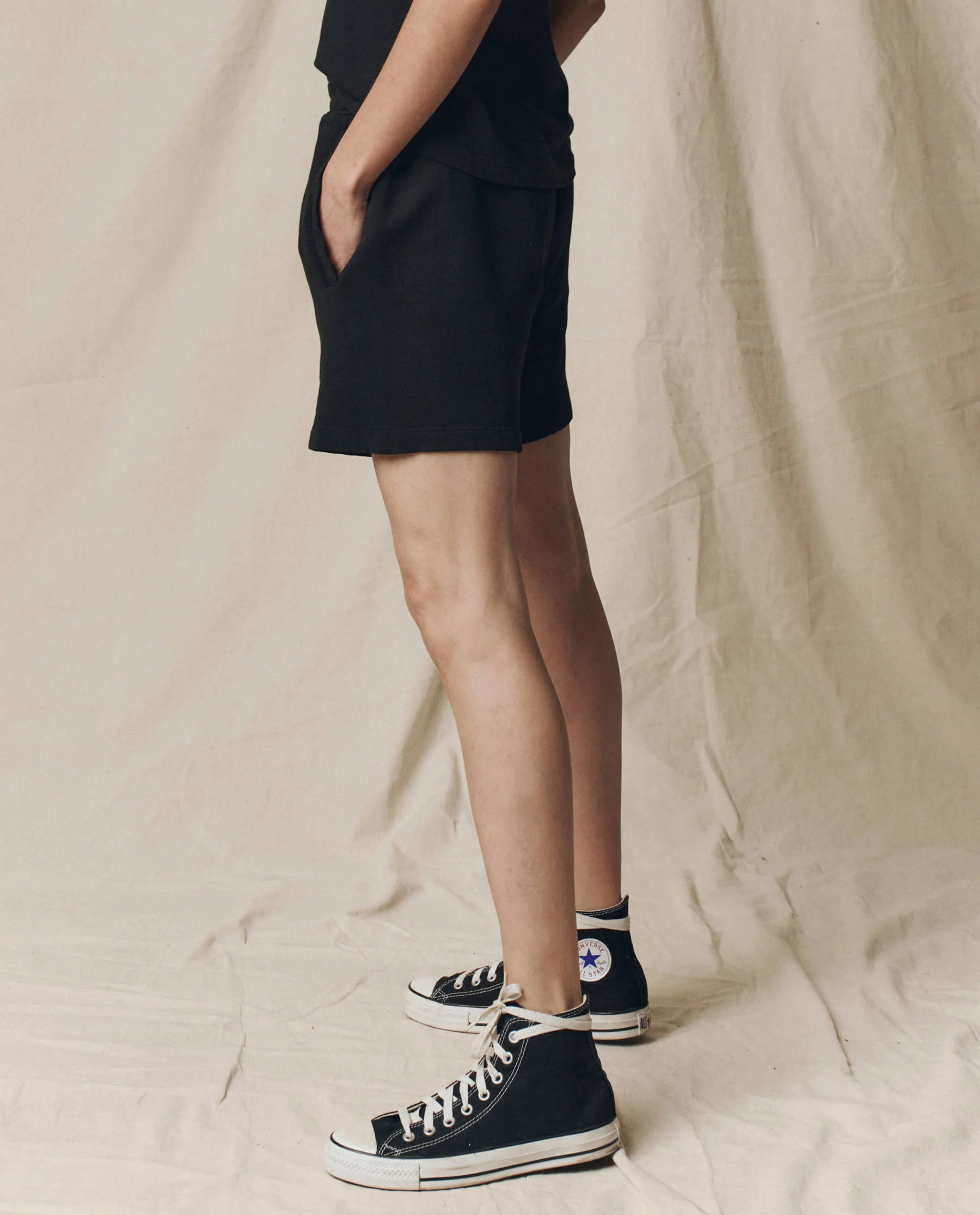 The Victory Short. Solid -- Almost Black - Image 3