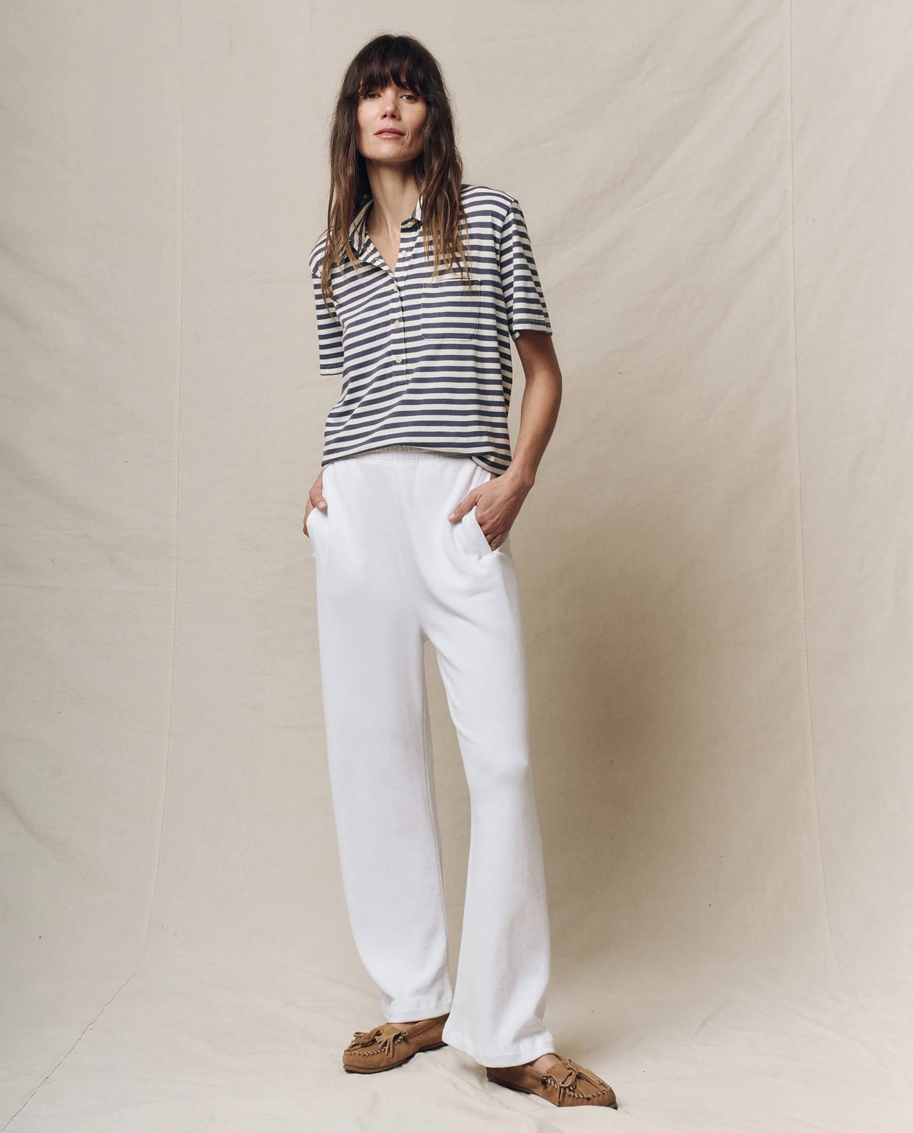 The Victory Sweatpant. -- True White - Image 4