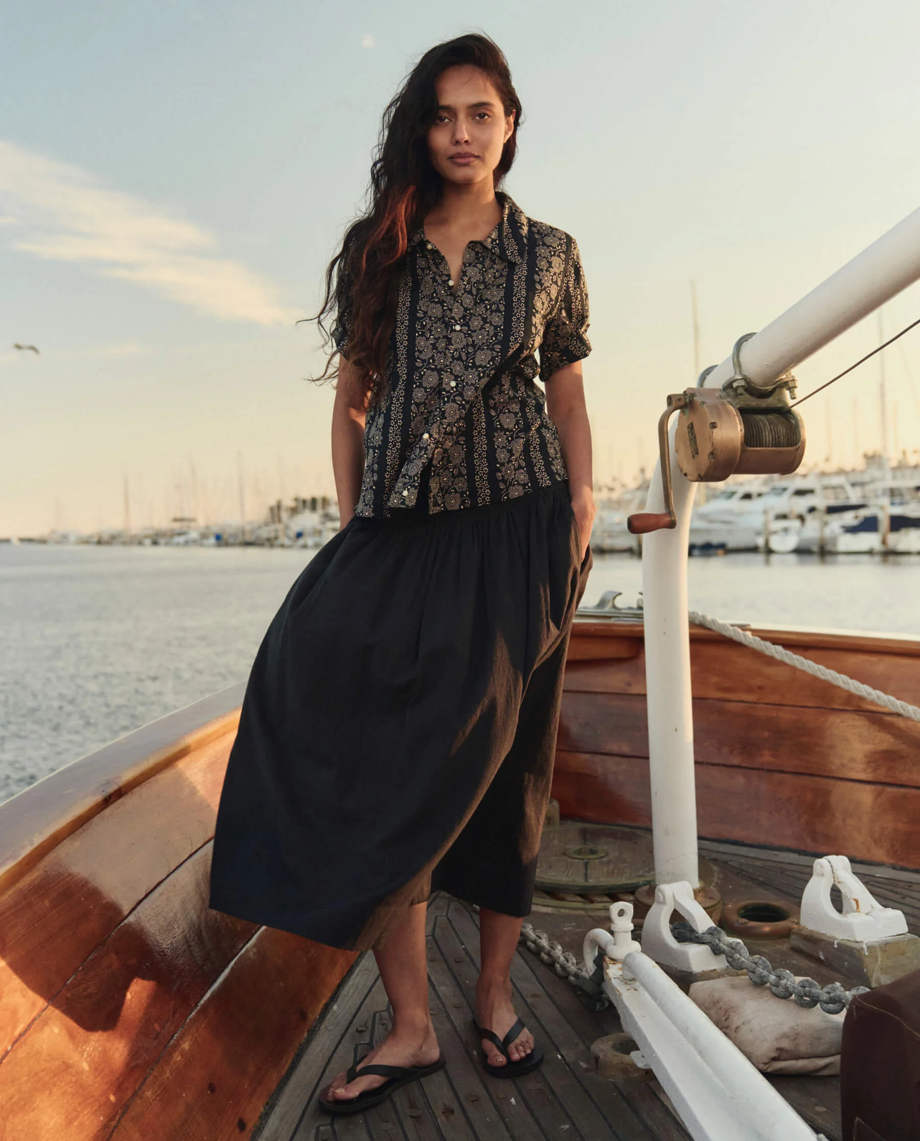 The Viola Skirt. -- Black - Image 3
