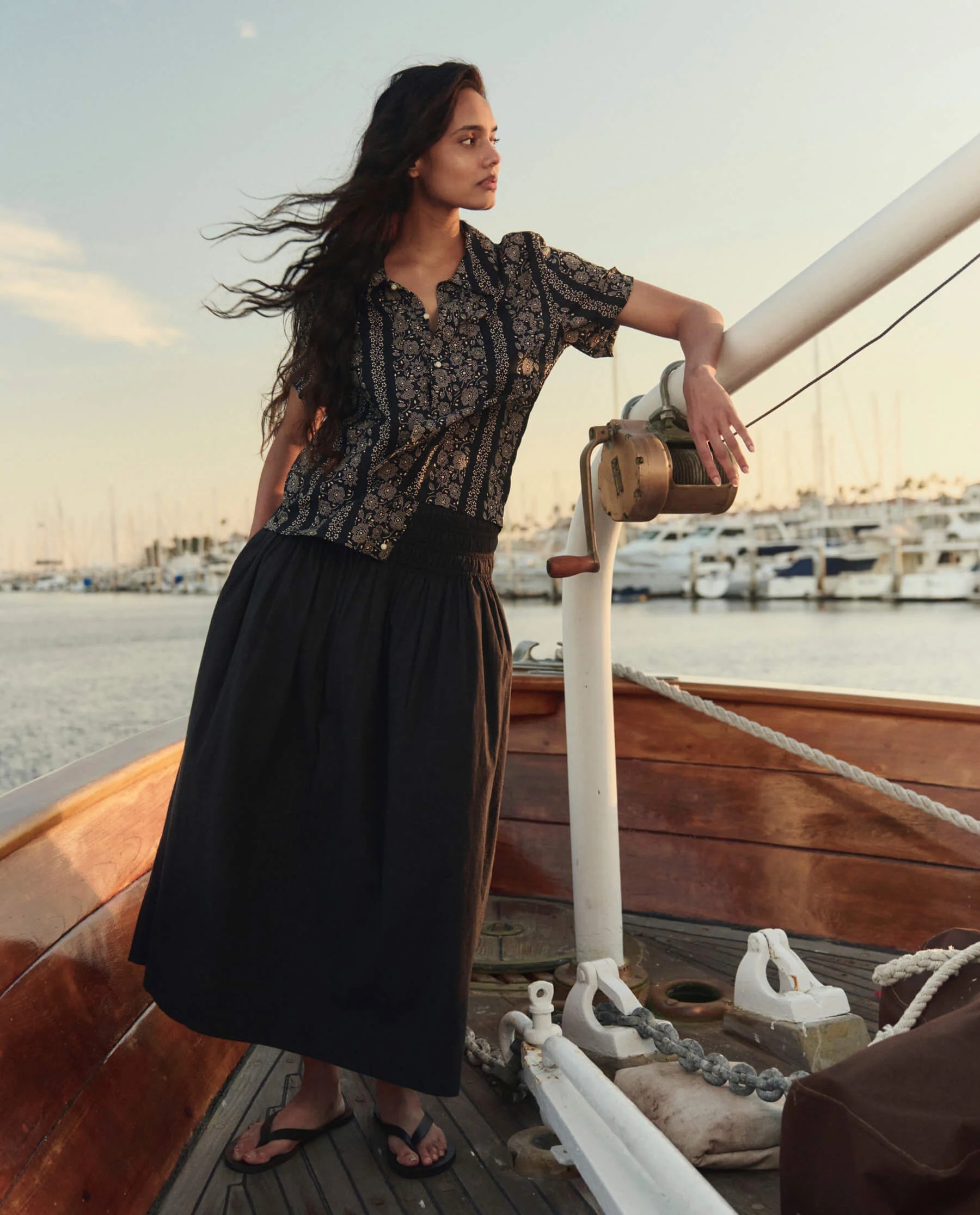 The Viola Skirt. -- Black - Image 4