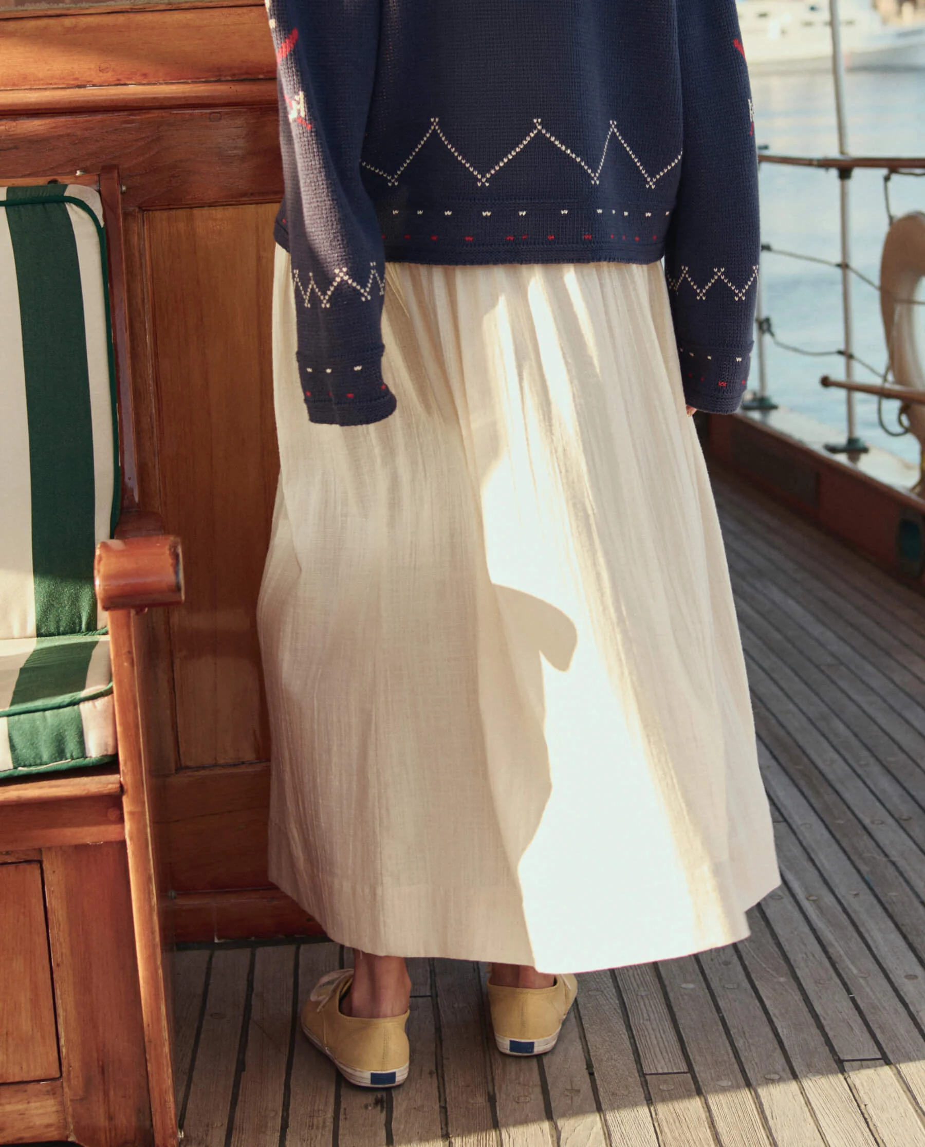 The Viola Skirt. -- Natural - Image 4