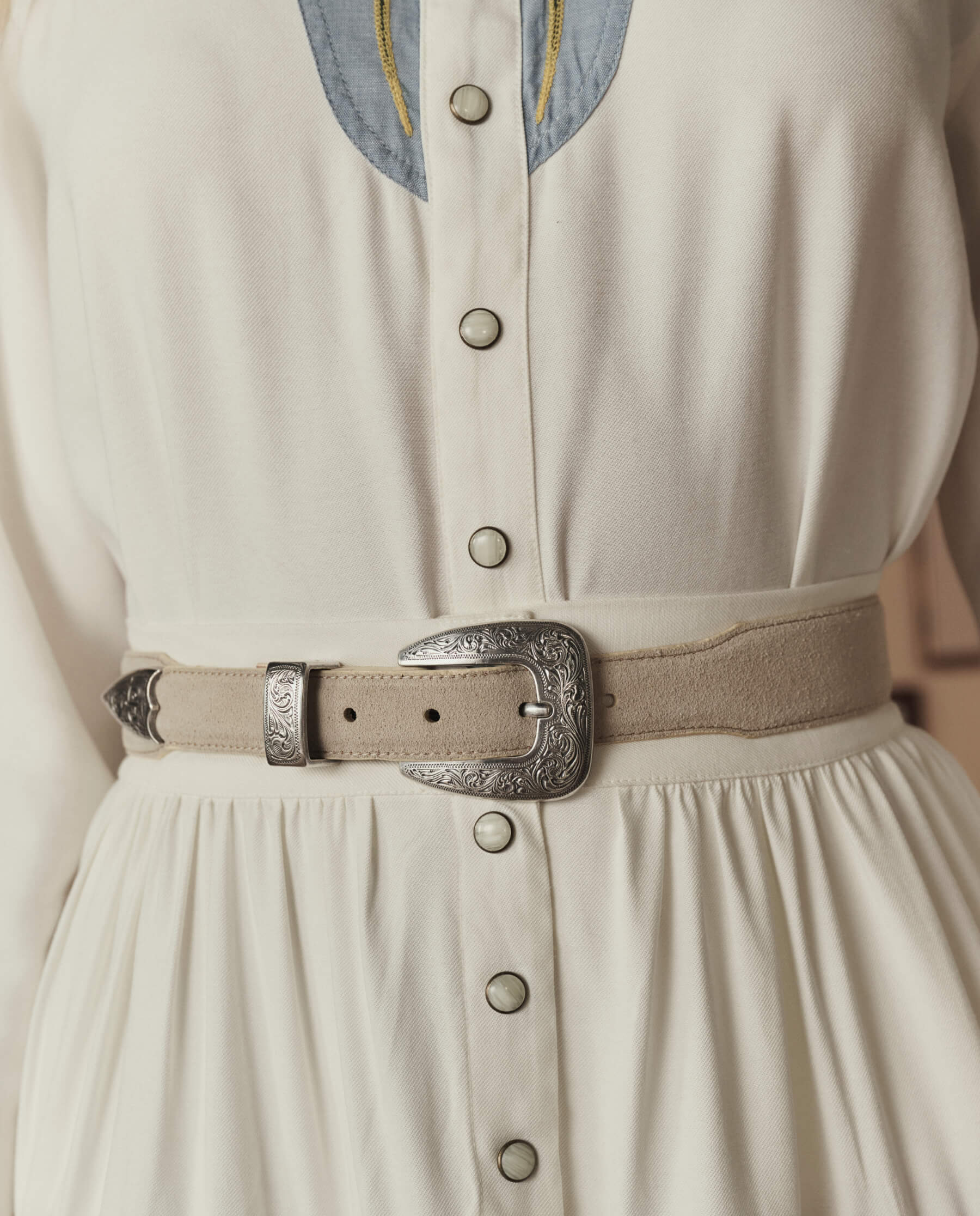 The Western Narrow Belt. -- Cream With Silver - Image 3