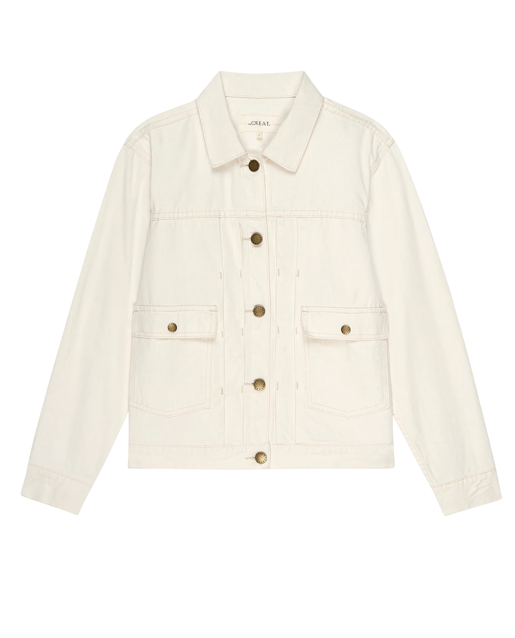 The Workwear Jean Jacket. -- Natural Hemp - Image 5