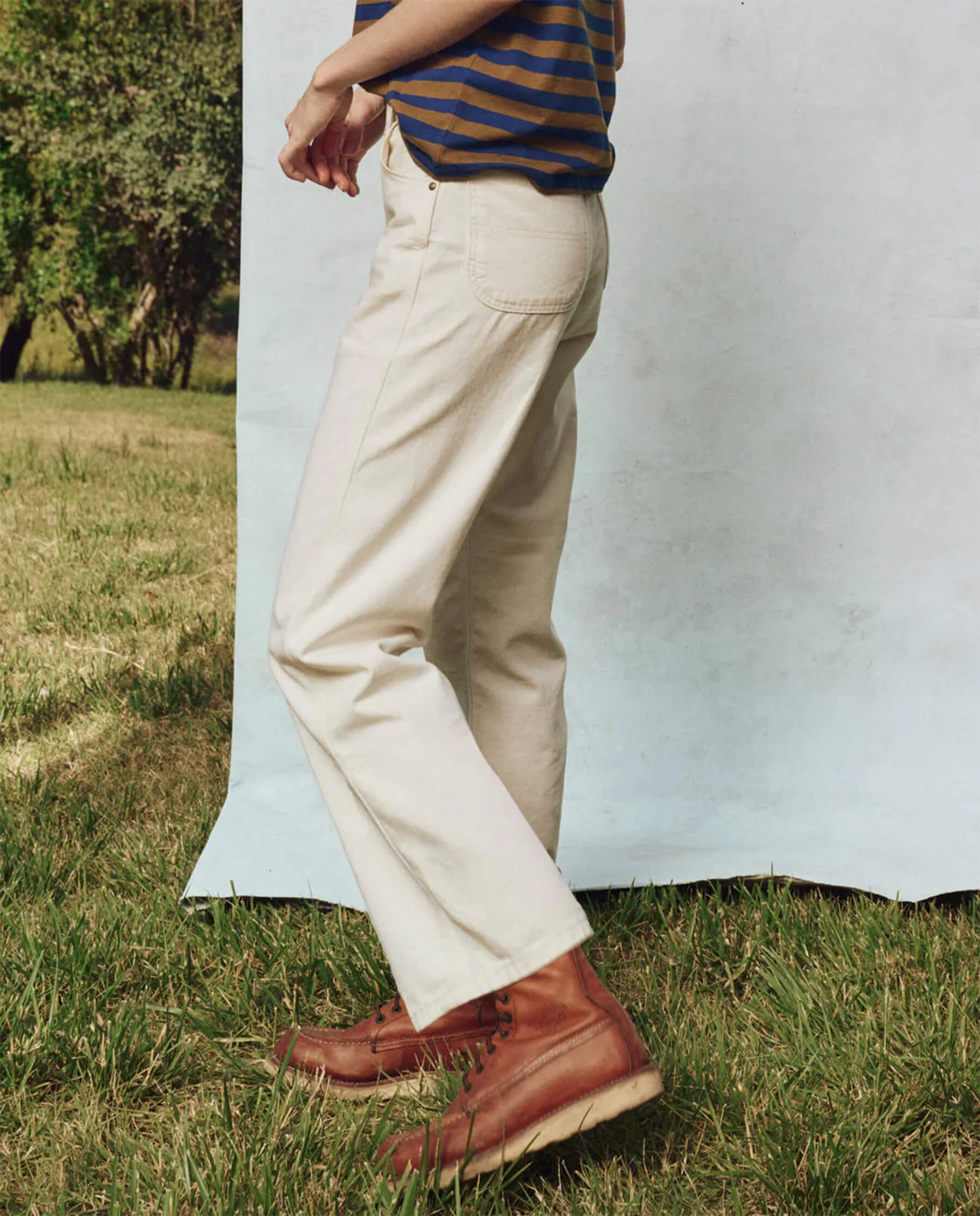 The Workwear Jean. -- Natural Hemp - Image 4