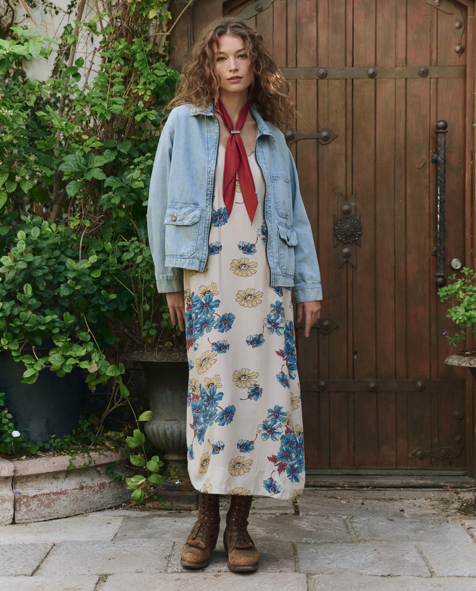 The Zip Front Chore Jacket. -- Dakota Wash - Image 5
